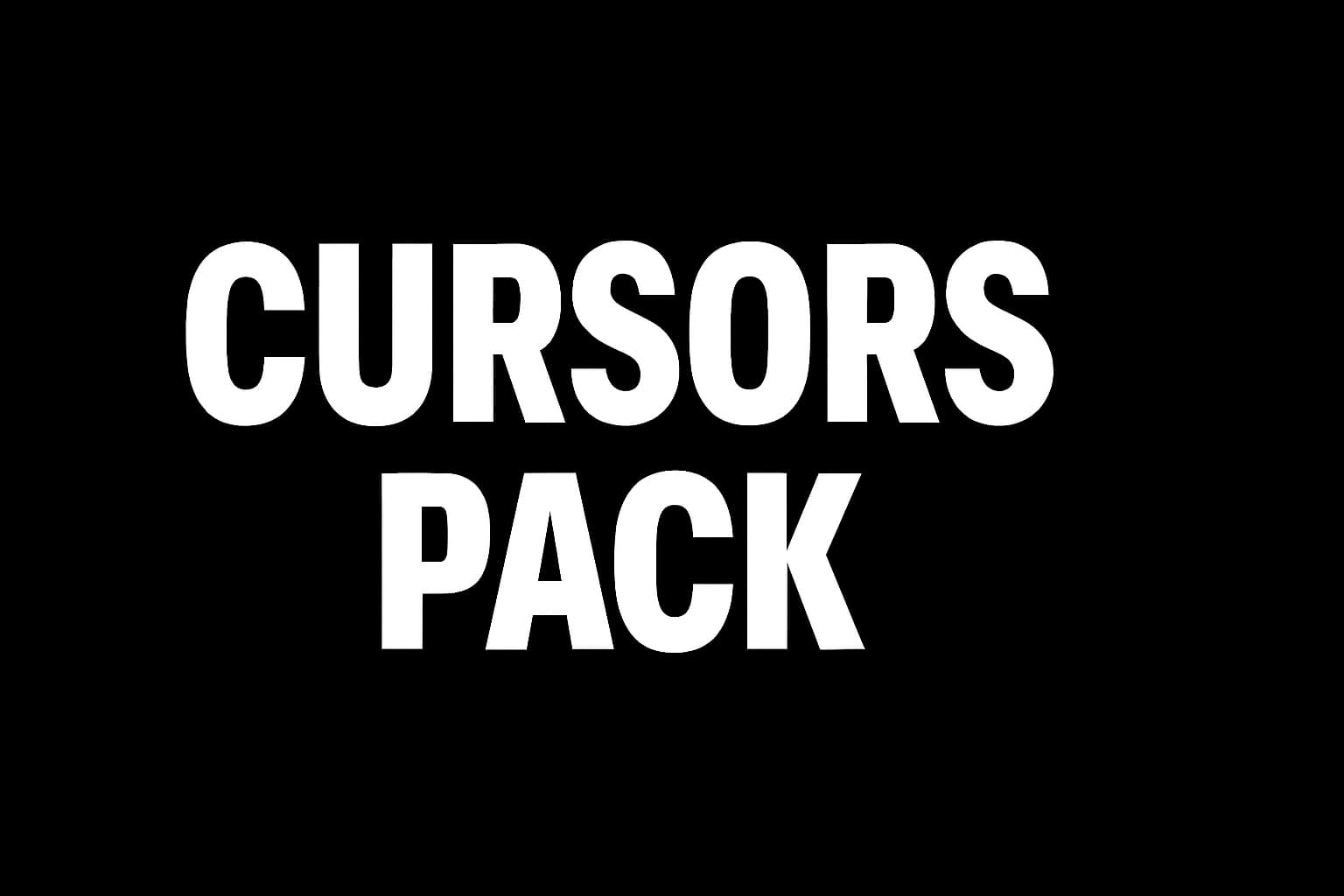 Cursors pack